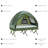Outsunny Foldable Camping Cot with Tent