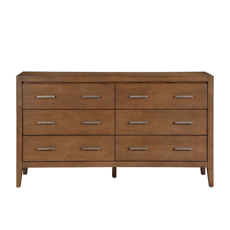Commode 1 pièce transitionnelle avec 6 tiroirs