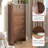 Brown Solid wood Shoe Storage
