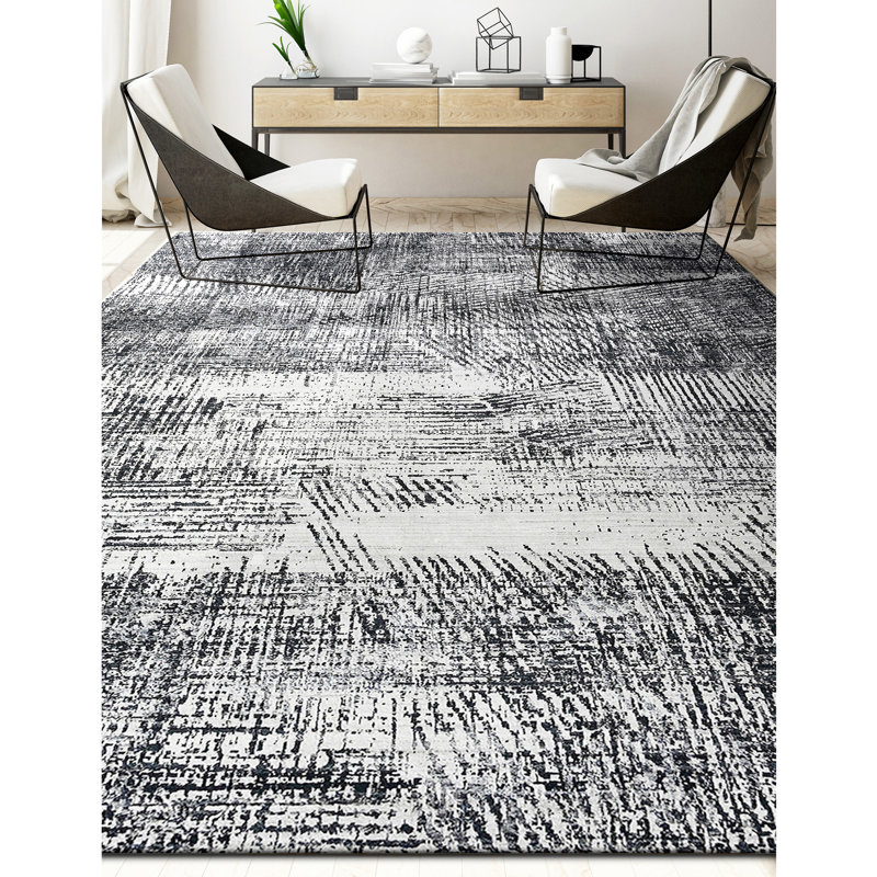 Handmade Wool Area Rug, Rectangle 10' x 14'