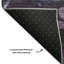 Tapis mauve Premium lavable à la machine-105698196