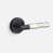 Flat Black/Satin Nickel