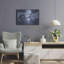 «Blueprint World Map Heart» par Sue Schlabach, art mural en métal-371578040