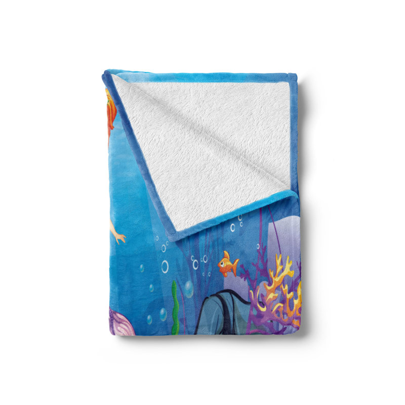 Hand Woven Throw Blanket, 50" W x 60" L