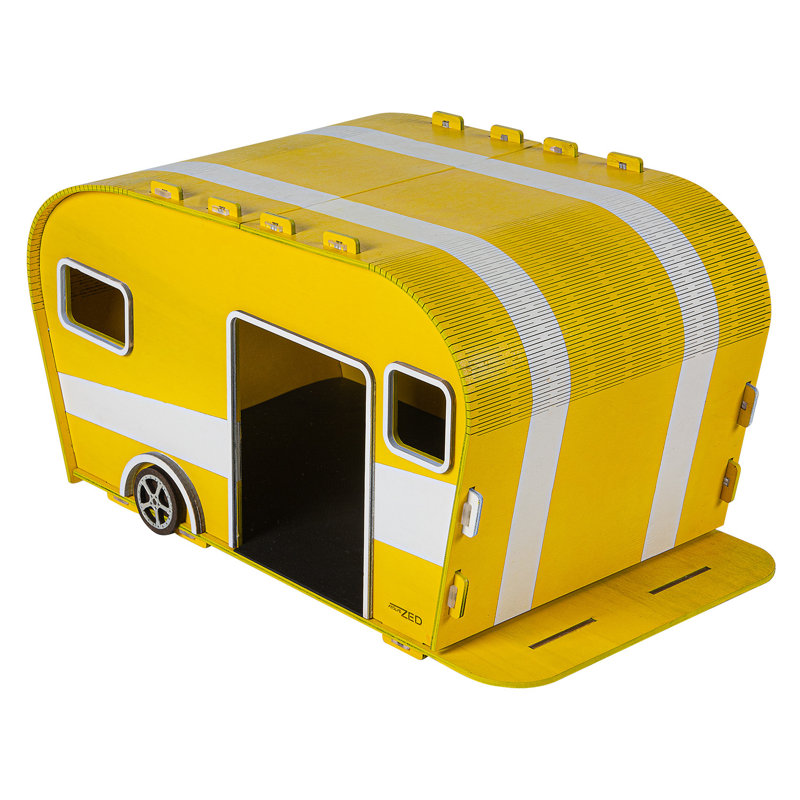 Fonction de mobilier spécialisé Fugate, Jaune