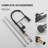 Commercial Kitchen Sink Faucet In Black With Pull Down, Build, Easy Water Control Down Black, Brass Body, To Spots And Fingerprints