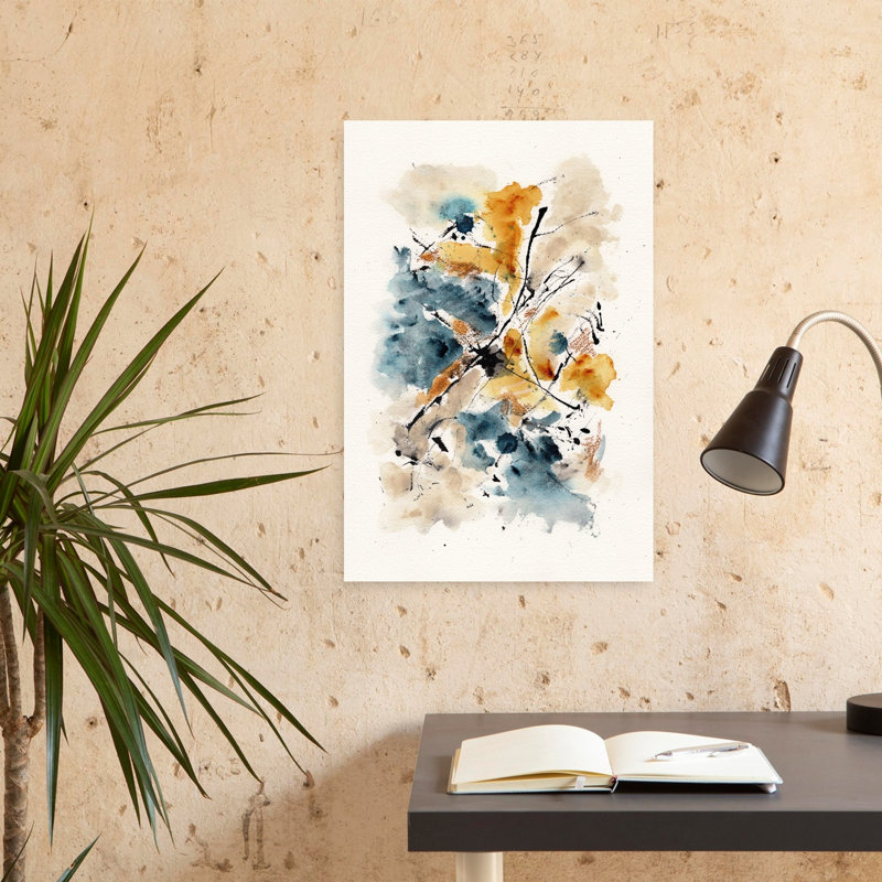 Contemporary Art Abstract Contemporary Modern Wall Art by Isabel Aguilar Alonso - Wrapped Canvas Print