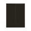 Cloison 3 panneaux coulissants en verre fumé avec structure en aluminium Silent Glide-49164191-49164197