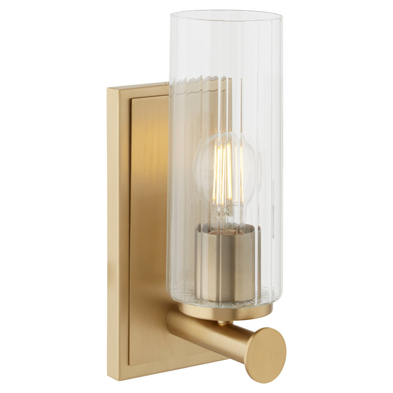 Applique murale 1 lumière Mercier, Aged Brass