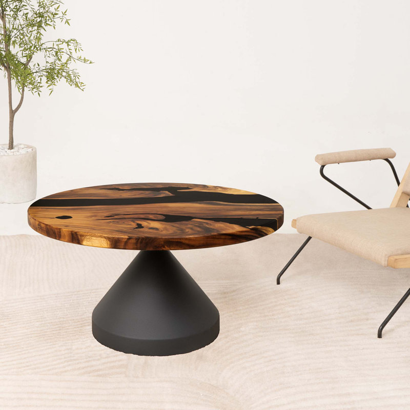 Base de table basse Flux, H 16 po x L 13,5 po x l 13,5 po