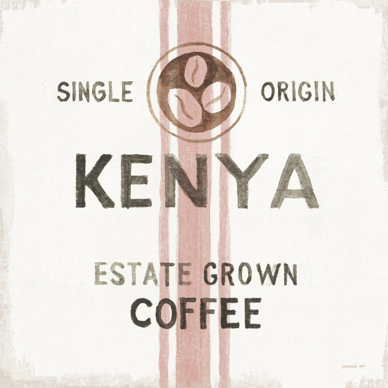Wake Me Up Coffee Sack IV by Danhui Nai - Wrapped Canvas Print, 30cm H x 30cm W