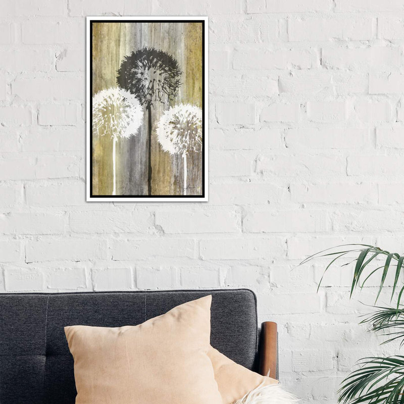 « rustique jardin ii » par james burghardt-impression sur image, Toile blanche encadrée, H 60 po x l 40po x P 1,5 po
