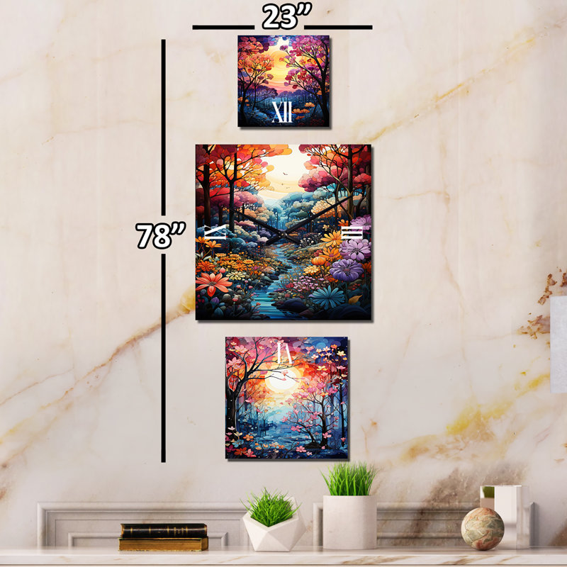 Joene Metal Wall Clock