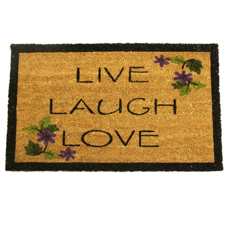 Derr Non-Slip Outdoor Doormat