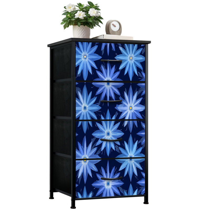 Commode à 4 tiroirs avec rangement à 4 tiroirs