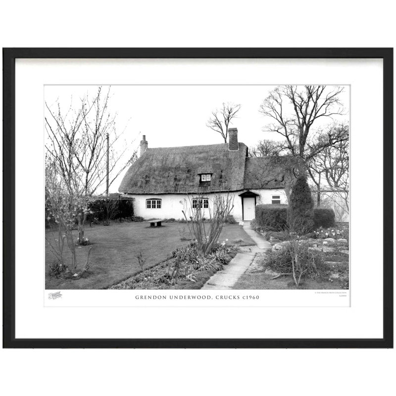 Grendon Underwood, Crucks C1960 by Francis Frith - Single Picture Frame Print, 40cm H x 50cm W x 2.3cm D