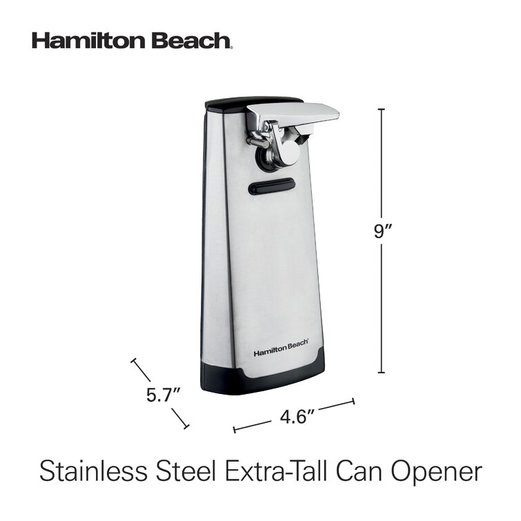 Hamilton Beach Extra Tall Can Opener - Gray
