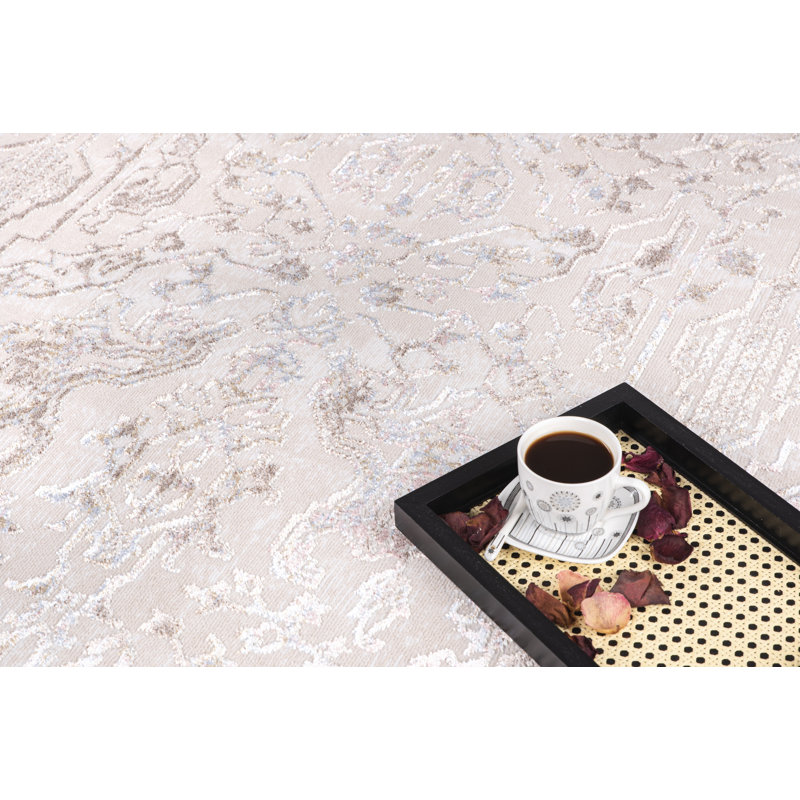 Huib Abstract Indoor Rug, Rectangle 7'10" x 10'