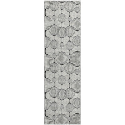 Premium Machine Washable Prisco White Rug