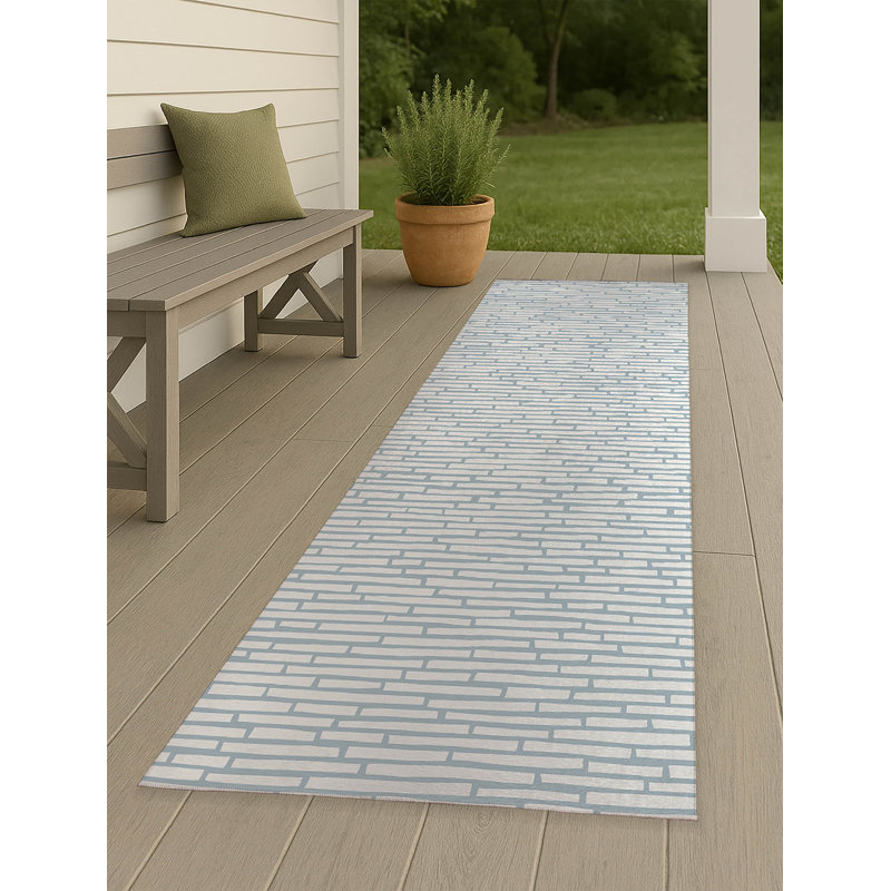 Tapis d'extérieur antidérapant, Tapis de couloir 2 pi 6 po x 8 pi