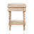 Patresa Wooden Rectangle Living Room Side Table