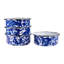Set of 4 Taupe Swirl Soup Bowls-1342397080