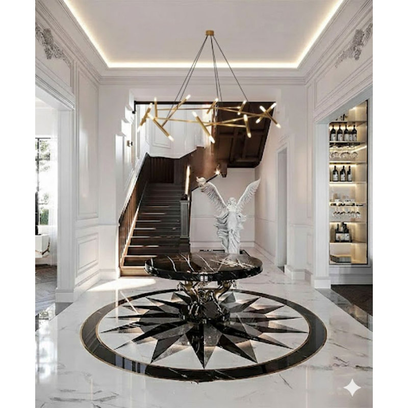 Modern 20 Light Molecular Chandelier