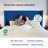 100% Viscose from Bamboo Pillowcases Only, 300 Thread Count, Hidden Zipper, Cooling Breathable, Bedding Pillow Covers for Hot Sleepers - Gift-Ready Packaging, PACK OF 2 (Pewter)-111681624-111681626