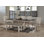 7Pc Cottage Style Extendable Dining Table Set