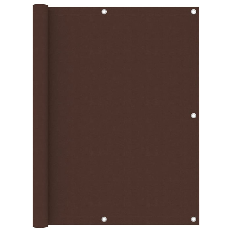 Tissu Oxford Vidaxl, L 236,2 po x P 47,2 po, Brun