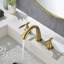 Robinet de salle de bain à large entraxe avec bonde-73059892