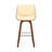Tyler Counter Height Or Bar Height Swivel Upholstered Bar Stool In Wood Finish -111734820-111734827-111734824