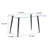 Bartlesville Metal Base Dining Table-295343126-301346552