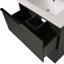 Meuble-lavabo de 30 po avec lavabo en céramique et tiroirs pleine extension, glissières de tiroir à fermeture en douceur, conception cannelée, vert-116234423