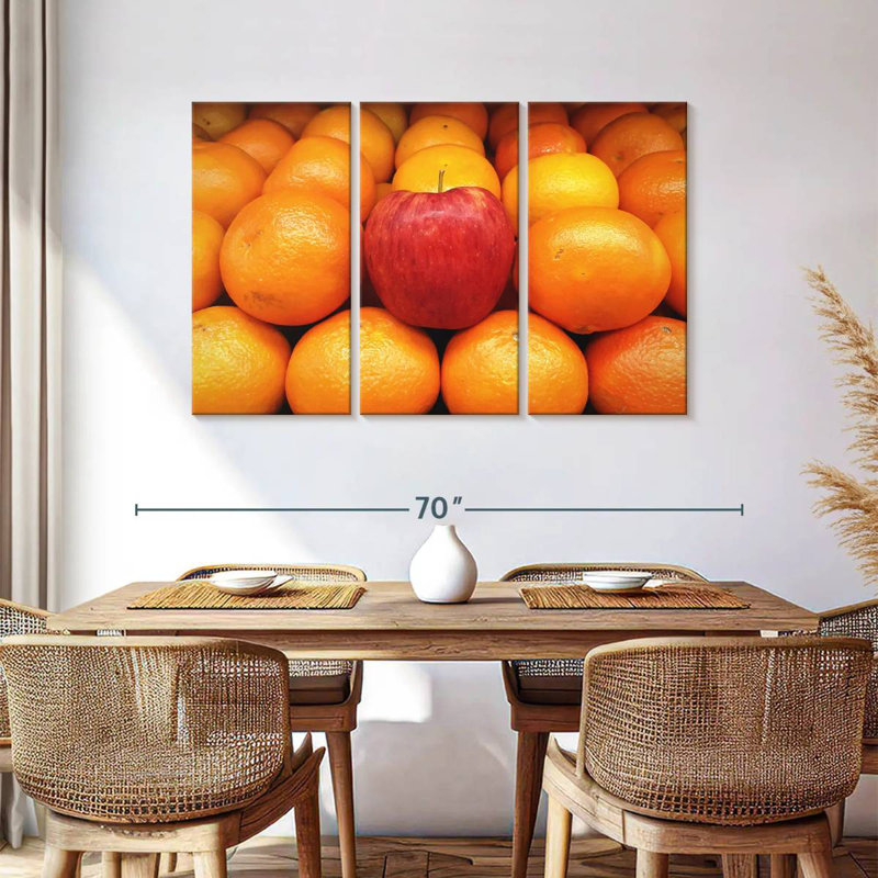 Yarlin Apple Among Oranges, 36" H x 57" W