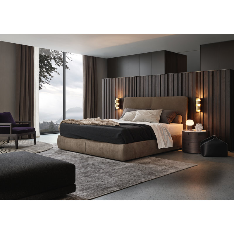 Ring 2 - Light Flush Mounted Sconce, Satin Brass