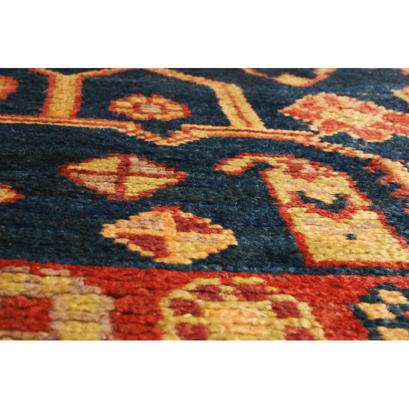 One-of-a-Kind 4' X 6' Hand Knotted Area Rug