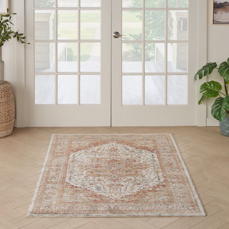 Oriental Indoor Rug, Rectangle 3'11" x 5'11"