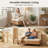 2-Piece Premium Wicker Patio Armless Chairs-823764594-823764593