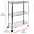 Tadcaster 22.5'' W Metal Height -Adjustable Shelving Unit with Wheels