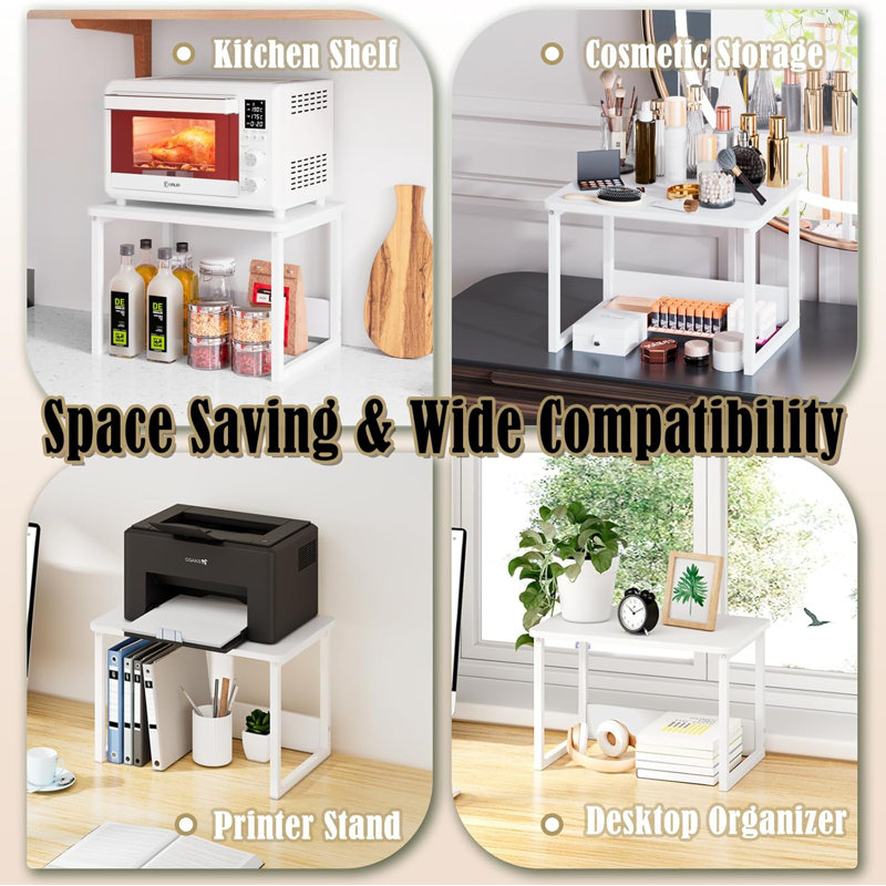 Tablette d'armoire de cuisine, Blanc / blanc