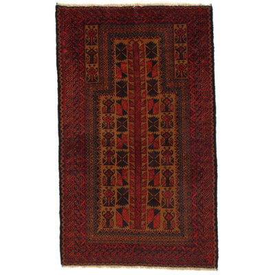 Lorise Hand Woven Cotton Geometric Area Rug