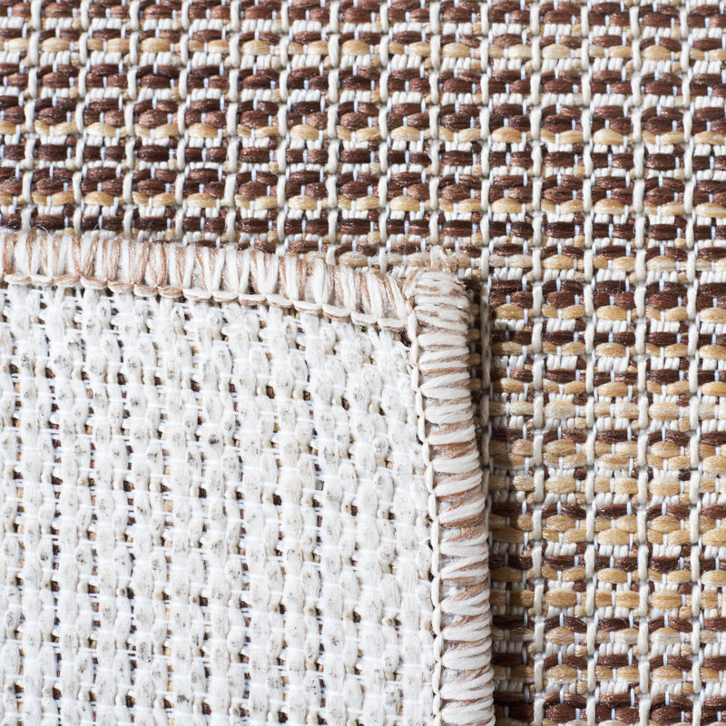 Tapis d'intérieur / extérieur Jennalyn Performance, Rectangle 5 pi 1 po x 7 pi 6 po