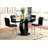 Leatherette 2Pcs Counter Height Dining Chairs