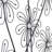 Black Metal Floral 3D Wire Home Wall Decor with Crystal Embellishments, 40" x 19" x 1"