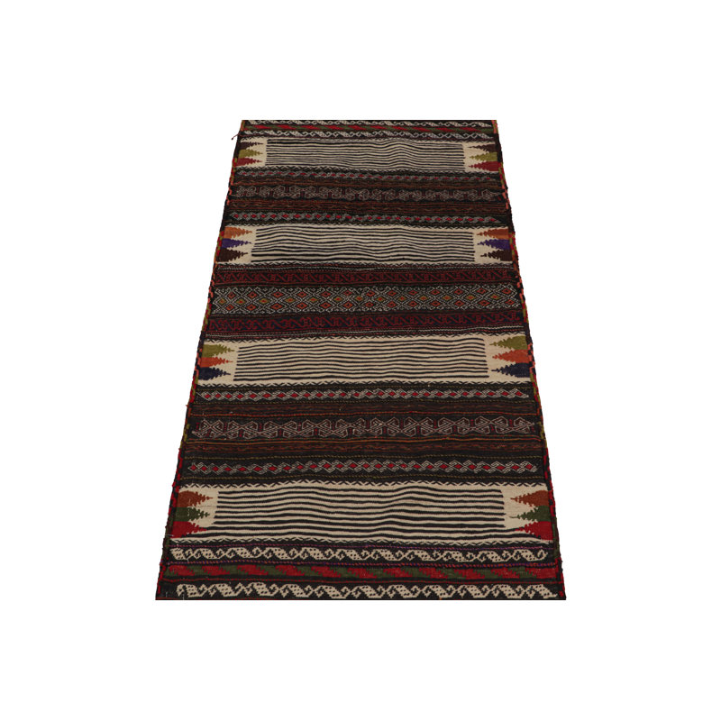 One-of-a-Kind Rectangle 2'4"x5' Hand Knotted Area Rug