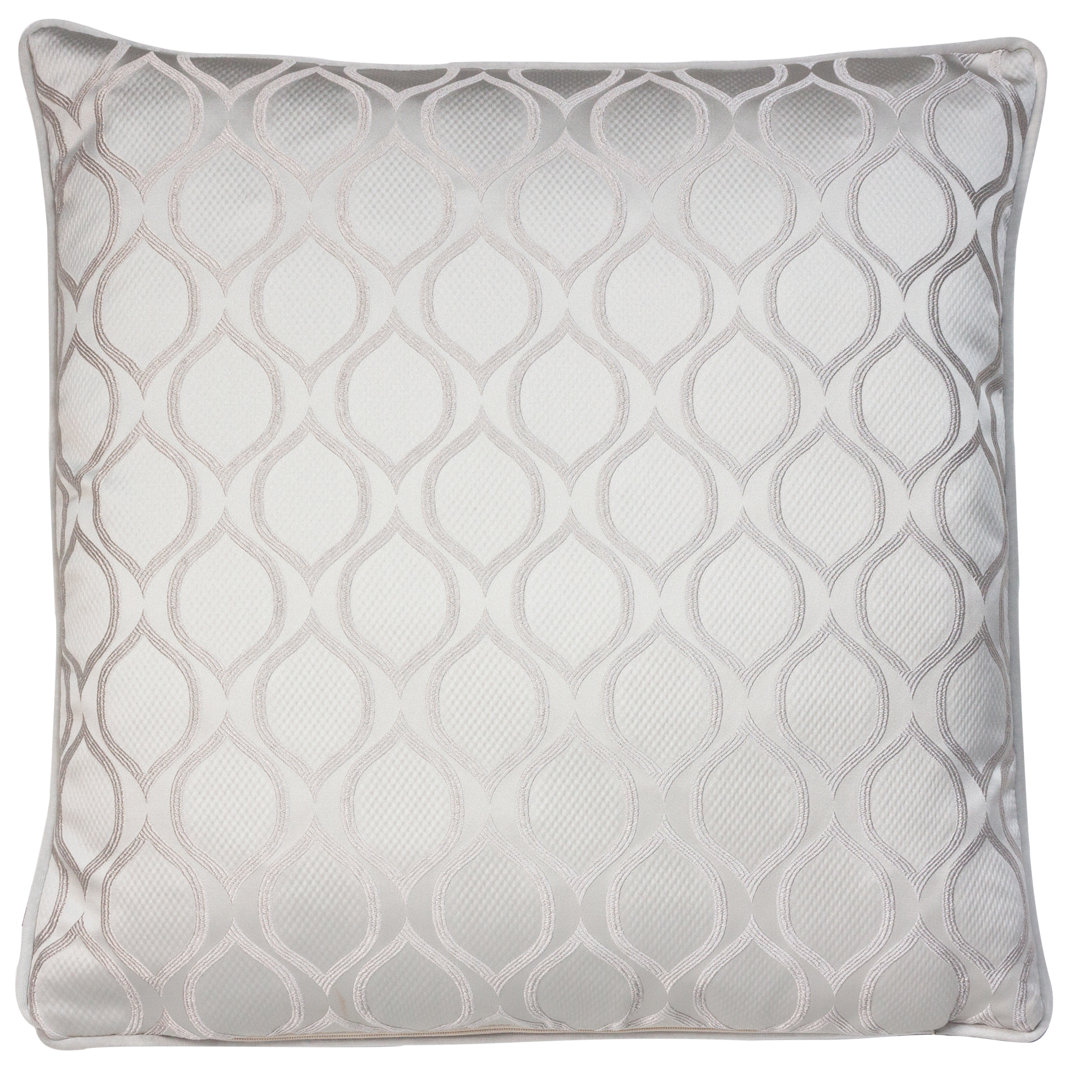 Geometric Square Cushion