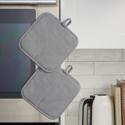 KITCHENAID Gourmet Series Gridlines Pot Holders 2-Pack