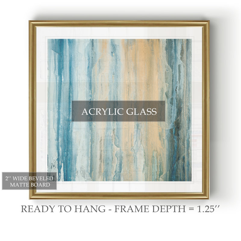 « tiger rayures i », reproduction d’art, Cadre doré, H 26,5 po x l 26,5 po x P 1,5 po