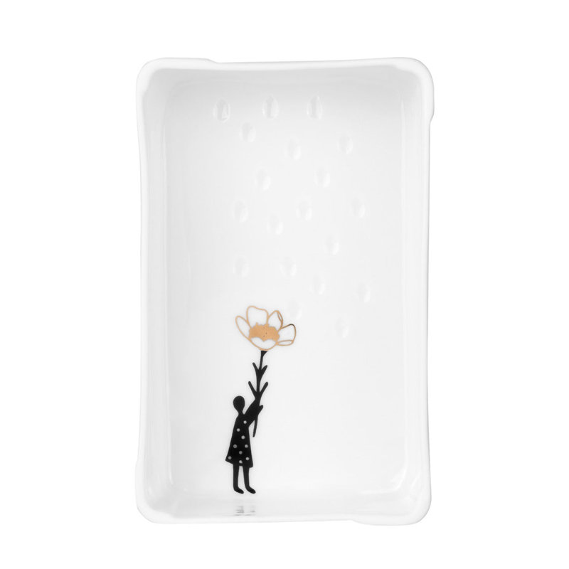 Plateaux décoratifs en porcelaine avec photos